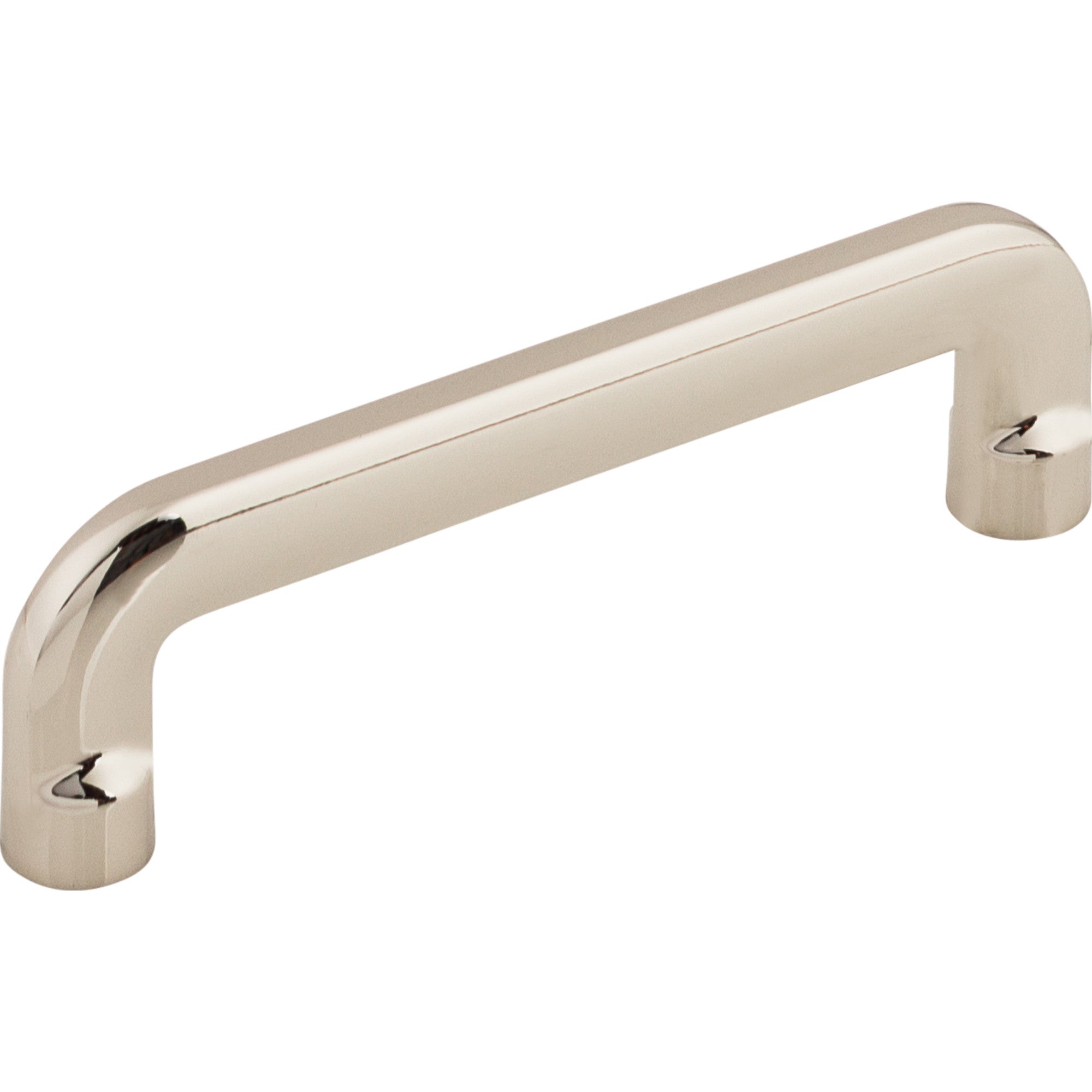 Worldwide Flooring Design Center Hartridge Pull 3 3/4 Inch (c-c) Polished Nickel Hartridge Pull 3 3/4 Inch (c-c) Polished Nickel Top Knobs Decorative Hardware
