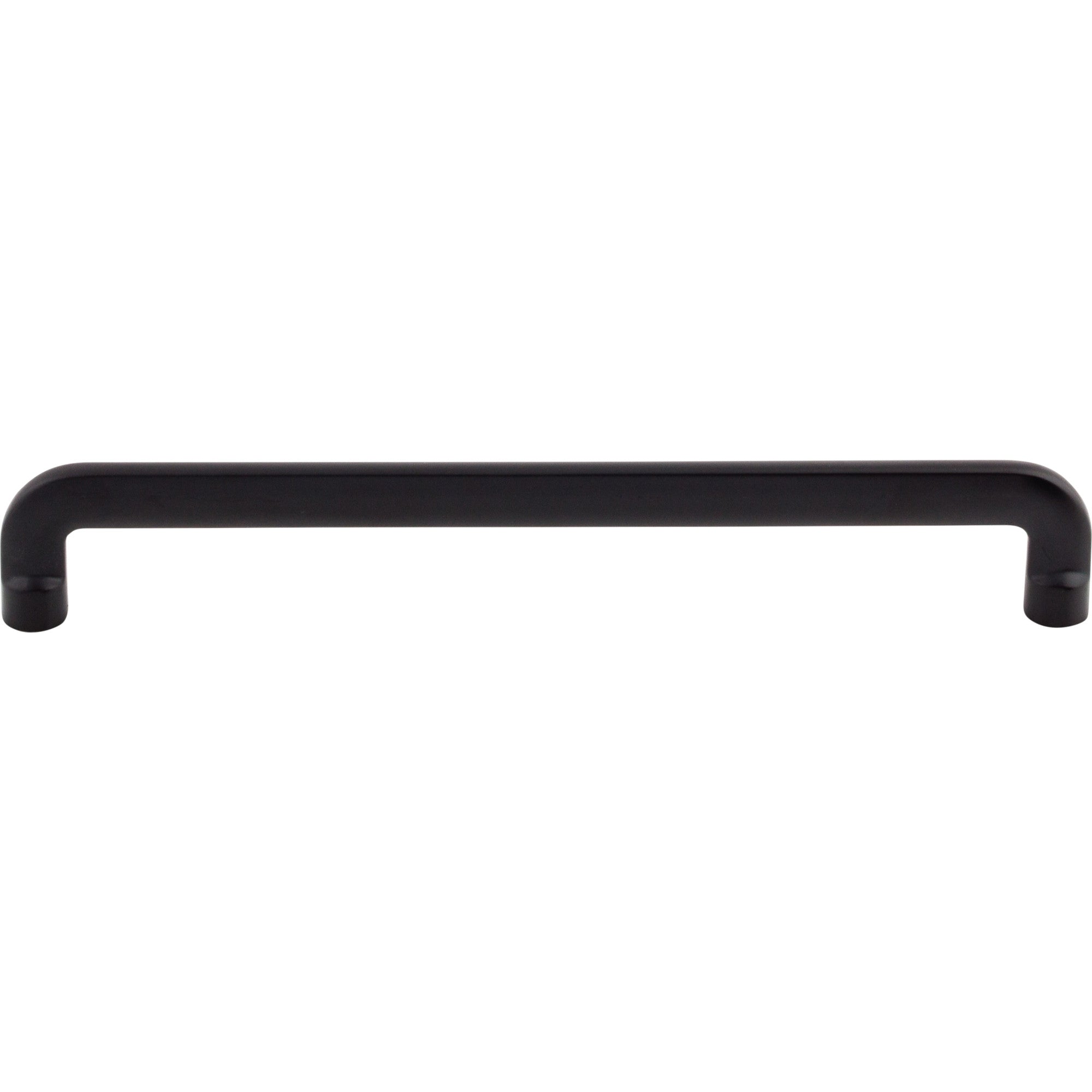 Worldwide Flooring Design Center Hartridge Pull 7 9/16 Inch (c-c) Flat Black Hartridge Pull 7 9/16 Inch (c-c) Flat Black Top Knobs Decorative Hardware