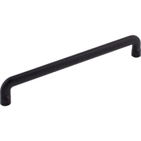 Worldwide Flooring Design Center Hartridge Pull 7 9/16 Inch (c-c) Flat Black Hartridge Pull 7 9/16 Inch (c-c) Flat Black Top Knobs Decorative Hardware