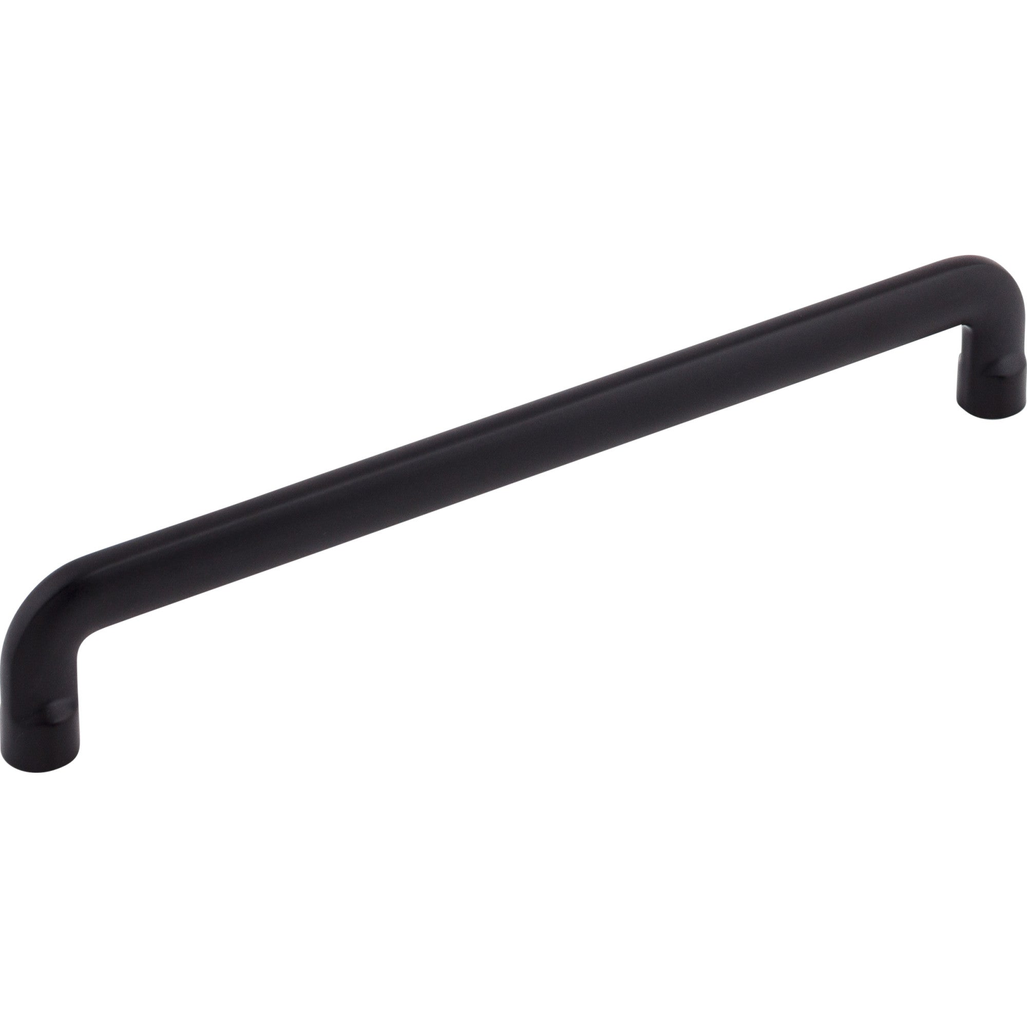 Worldwide Flooring Design Center Hartridge Pull 7 9/16 Inch (c-c) Flat Black Hartridge Pull 7 9/16 Inch (c-c) Flat Black Top Knobs Decorative Hardware