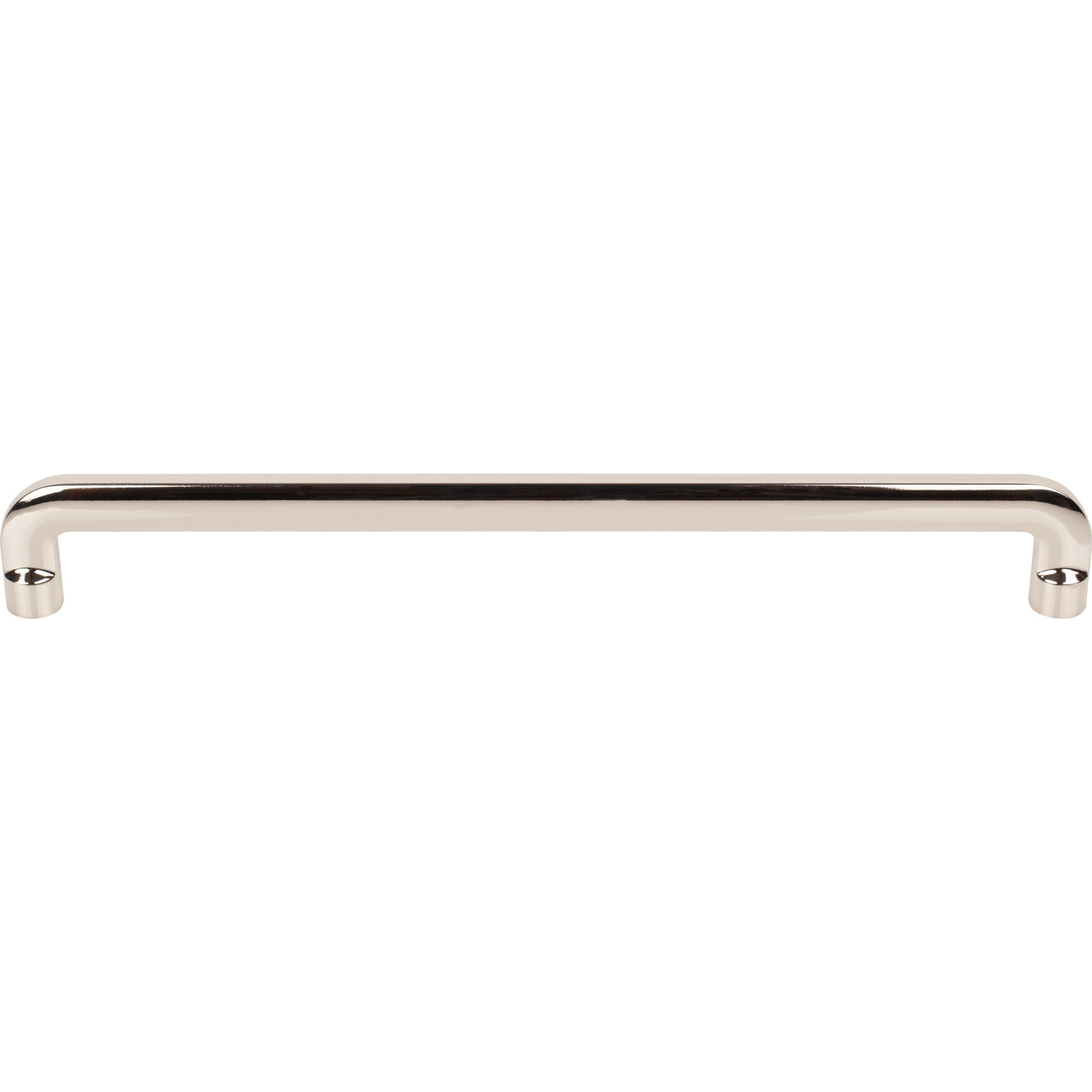 Worldwide Flooring Design Center Hartridge Pull 8 13/16 Inch (c-c) Polished Nickel Hartridge Pull 8 13/16 Inch (c-c) Polished Nickel Top Knobs Decorative Hardware