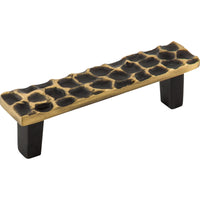 Worldwide Flooring Design Center Cobblestone Pull 3 3/4 Inch (c-c) Brass Antique Cobblestone Pull 3 3/4 Inch (c-c) Brass Antique Top Knobs Decorative Hardware