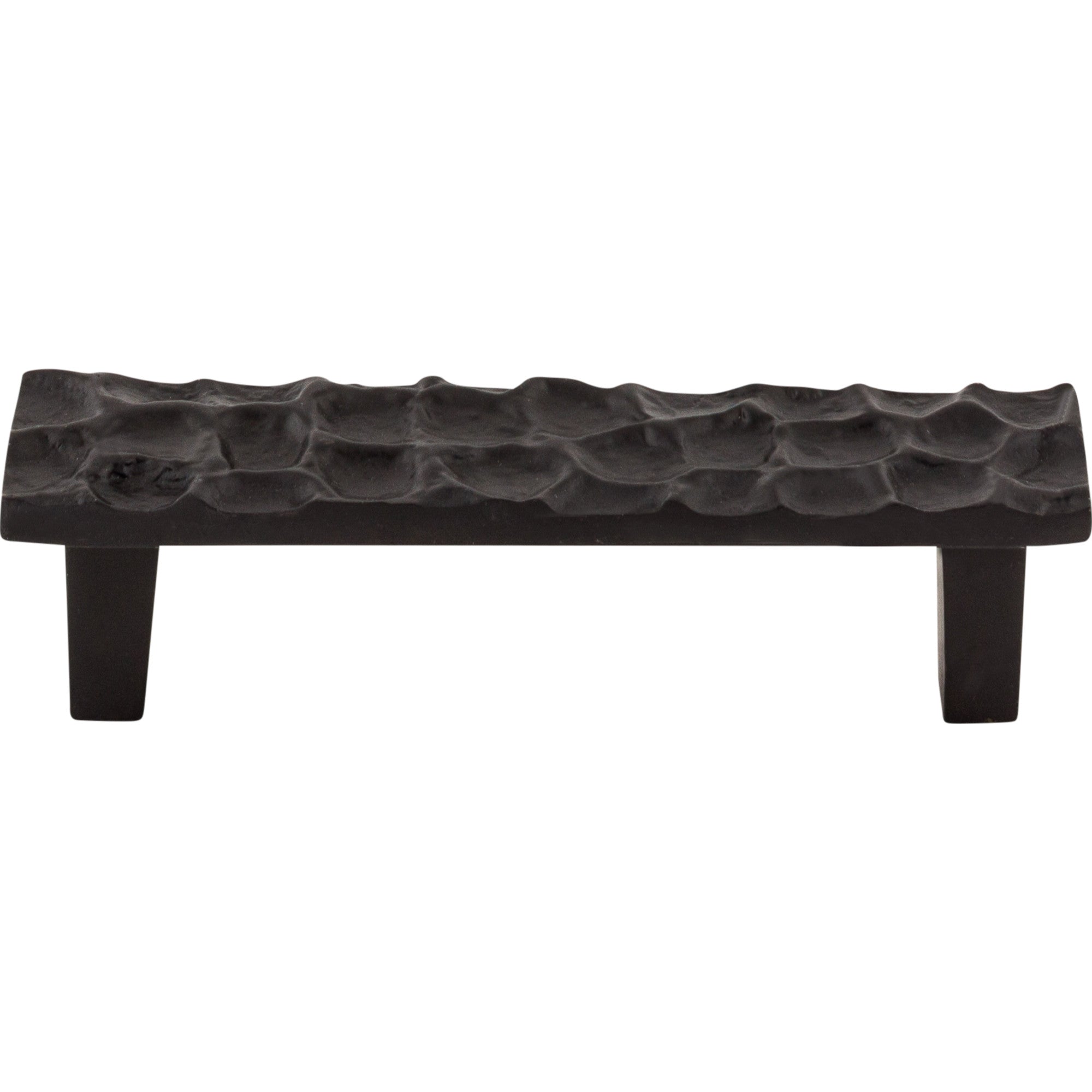 Worldwide Flooring Design Center Cobblestone Pull 3 3/4 Inch (c-c) Coal Black Cobblestone Pull 3 3/4 Inch (c-c) Coal Black Top Knobs Decorative Hardware