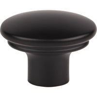 Worldwide Flooring Design Center Julian Oval Knob 1 3/8 Inch Flat Black Julian Oval Knob 1 3/8 Inch Flat Black Top Knobs Decorative Hardware
