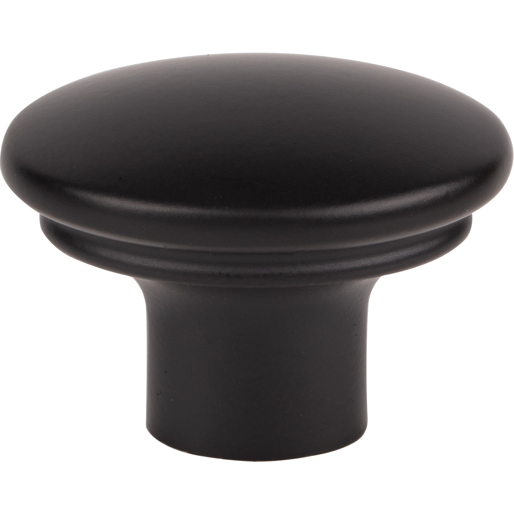 Worldwide Flooring Design Center Julian Oval Knob 1 3/8 Inch Flat Black Julian Oval Knob 1 3/8 Inch Flat Black Top Knobs Decorative Hardware