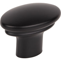 Worldwide Flooring Design Center Julian Oval Knob 1 3/8 Inch Flat Black Julian Oval Knob 1 3/8 Inch Flat Black Top Knobs Decorative Hardware