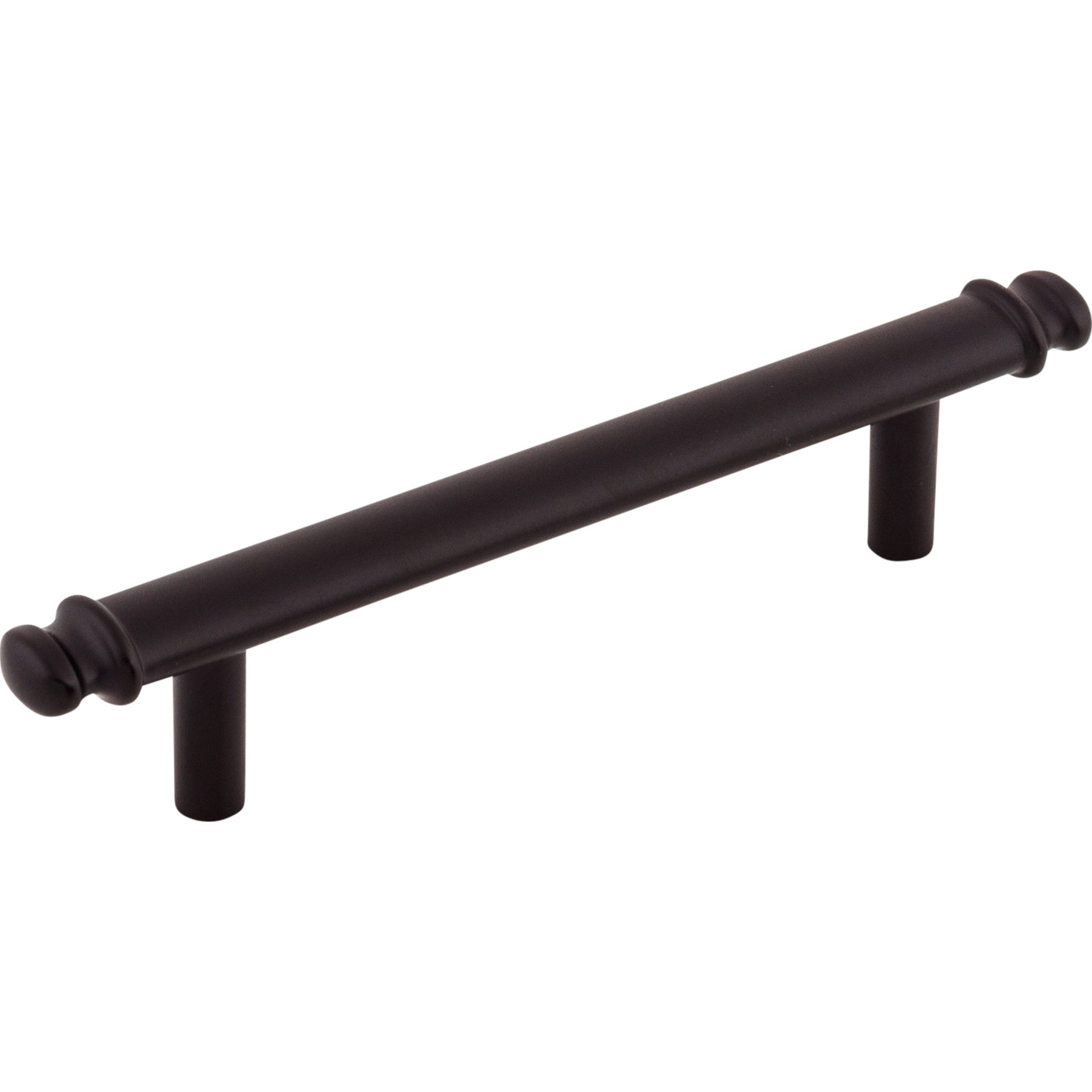 Worldwide Flooring Design Center Julian Pull 3 3/4 Inch (c-c) Flat Black Julian Pull 3 3/4 Inch (c-c) Flat Black Top Knobs Decorative Hardware