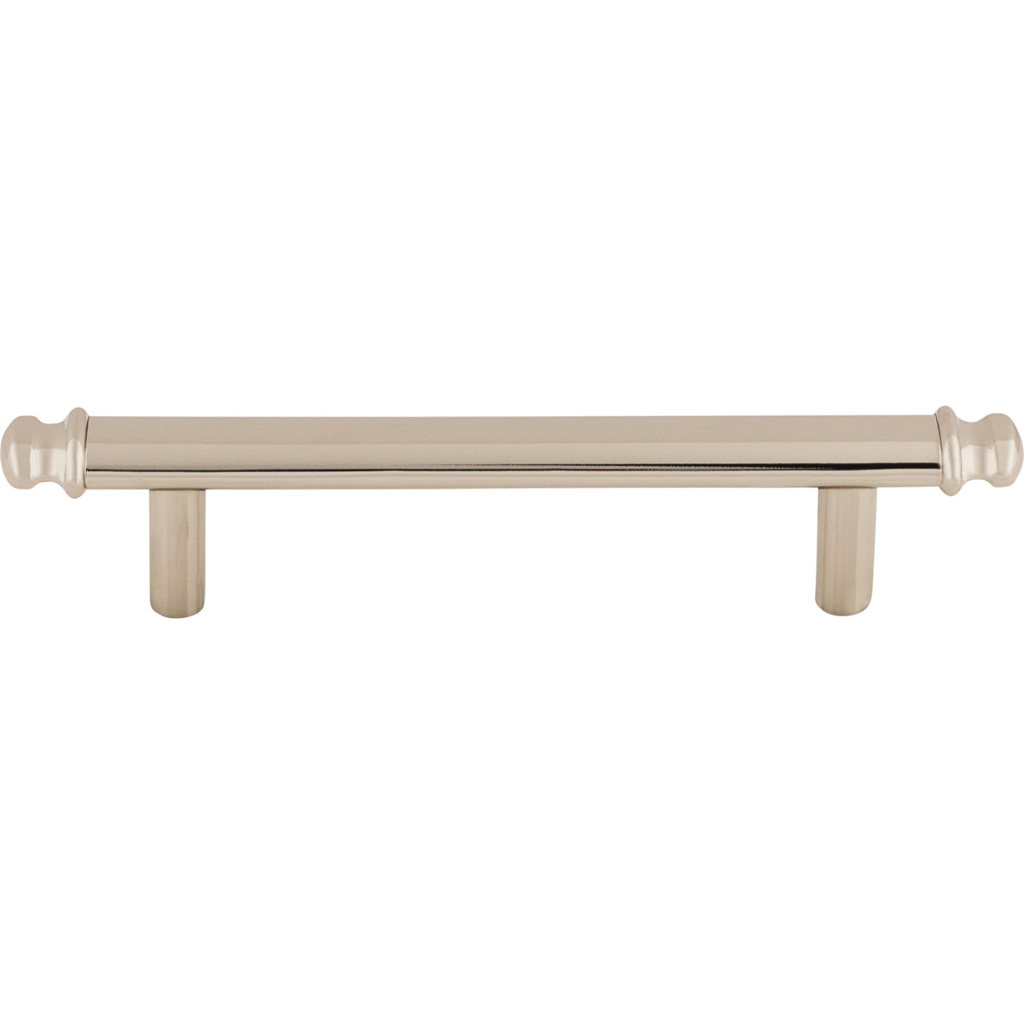 Worldwide Flooring Design Center Julian Pull 3 3/4 Inch (c-c) Polished Nickel Julian Pull 3 3/4 Inch (c-c) Polished Nickel Top Knobs Decorative Hardware