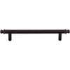 Worldwide Flooring Design Center Julian Pull 5 1/16 Inch (c-c) Flat Black Julian Pull 5 1/16 Inch (c-c) Flat Black Top Knobs Decorative Hardware
