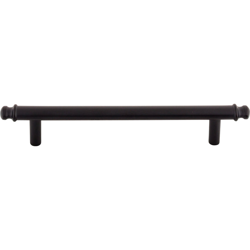 Worldwide Flooring Design Center Julian Pull 5 1/16 Inch (c-c) Flat Black Julian Pull 5 1/16 Inch (c-c) Flat Black Top Knobs Decorative Hardware