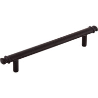 Worldwide Flooring Design Center Julian Pull 5 1/16 Inch (c-c) Flat Black Julian Pull 5 1/16 Inch (c-c) Flat Black Top Knobs Decorative Hardware