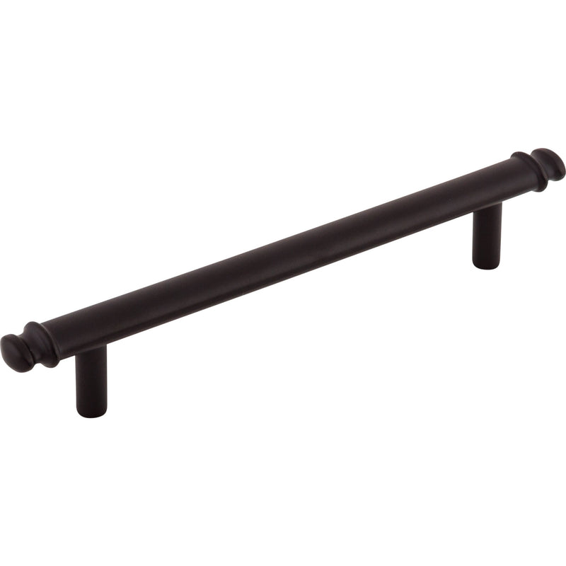 Worldwide Flooring Design Center Julian Pull 5 1/16 Inch (c-c) Flat Black Julian Pull 5 1/16 Inch (c-c) Flat Black Top Knobs Decorative Hardware
