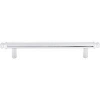 Worldwide Flooring Design Center Julian Pull 5 1/16 Inch (c-c) Polished Chrome Julian Pull 5 1/16 Inch (c-c) Polished Chrome Top Knobs Decorative Hardware