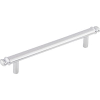 Worldwide Flooring Design Center Julian Pull 5 1/16 Inch (c-c) Polished Chrome Julian Pull 5 1/16 Inch (c-c) Polished Chrome Top Knobs Decorative Hardware