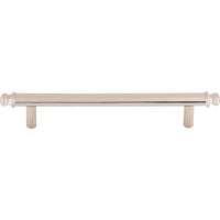 Worldwide Flooring Design Center Julian Pull 5 1/16 Inch (c-c) Polished Nickel Julian Pull 5 1/16 Inch (c-c) Polished Nickel Top Knobs Decorative Hardware