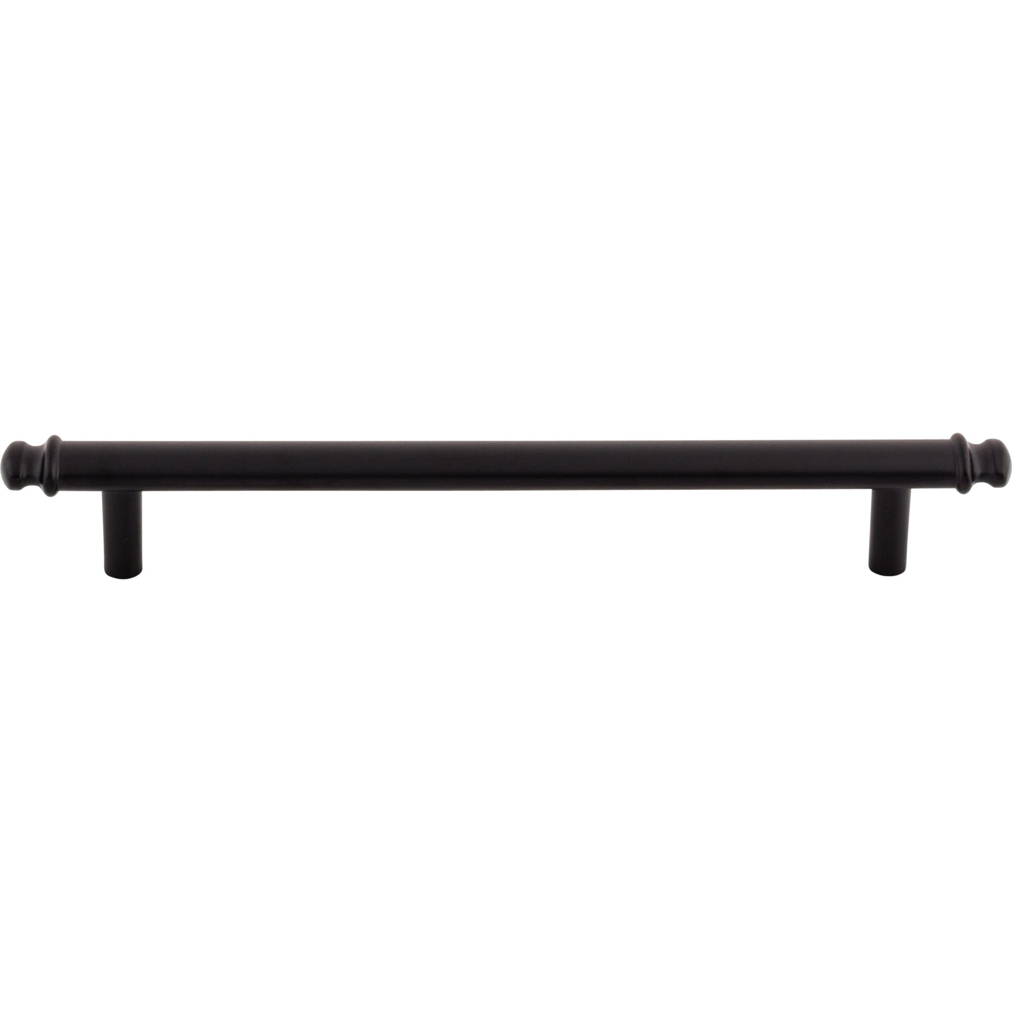 Worldwide Flooring Design Center Julian Pull 6 5/16 Inch (c-c) Flat Black Julian Pull 6 5/16 Inch (c-c) Flat Black Top Knobs Decorative Hardware