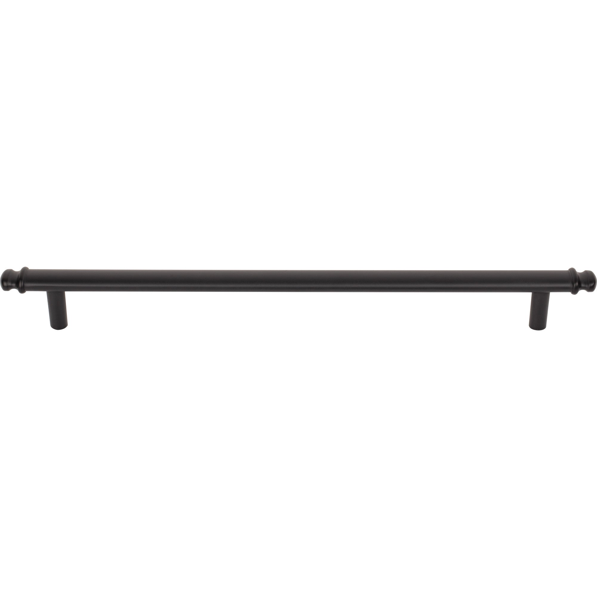 Worldwide Flooring Design Center Julian Pull 8 13/16 Inch (c-c) Flat Black Julian Pull 8 13/16 Inch (c-c) Flat Black Top Knobs Decorative Hardware