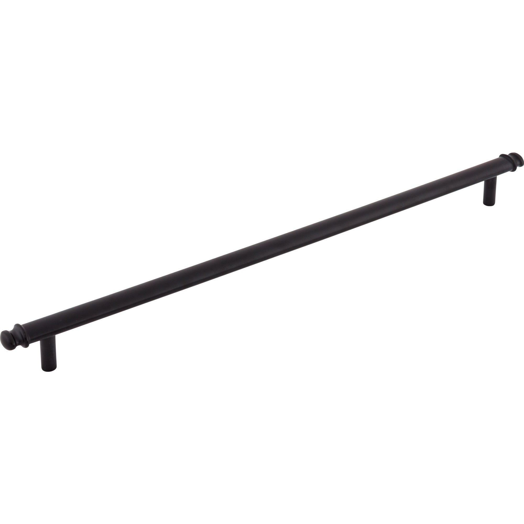 Worldwide Flooring Design Center Julian Pull 12 Inch (c-c) Flat Black Julian Pull 12 Inch (c-c) Flat Black Top Knobs Decorative Hardware