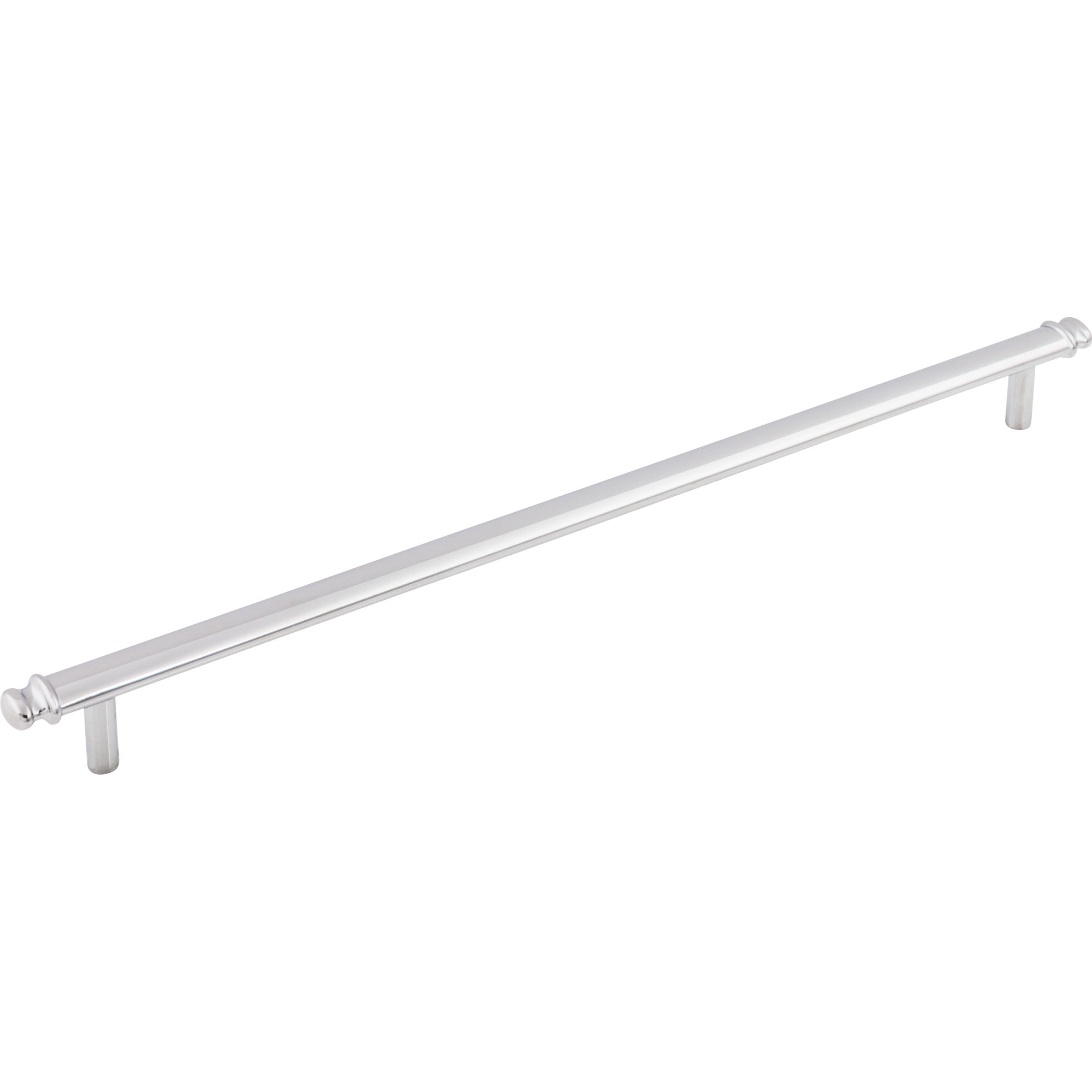 Worldwide Flooring Design Center Julian Pull 12 Inch (c-c) Polished Chrome Julian Pull 12 Inch (c-c) Polished Chrome Top Knobs Decorative Hardware