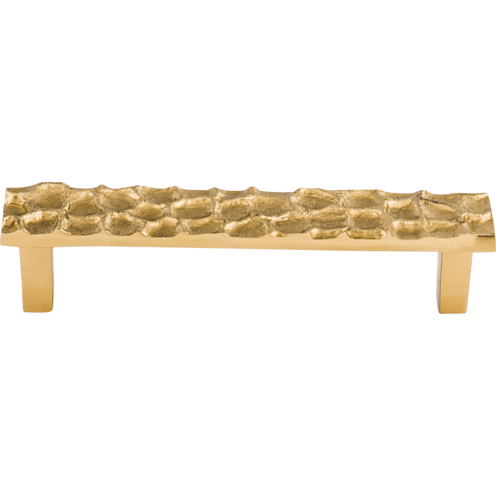 Worldwide Flooring Design Center Cobblestone Pull 5 1/16 Inch (c-c) Brass Cobblestone Pull 5 1/16 Inch (c-c) Brass Top Knobs Decorative Hardware