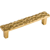 Worldwide Flooring Design Center Cobblestone Pull 5 1/16 Inch (c-c) Brass Cobblestone Pull 5 1/16 Inch (c-c) Brass Top Knobs Decorative Hardware