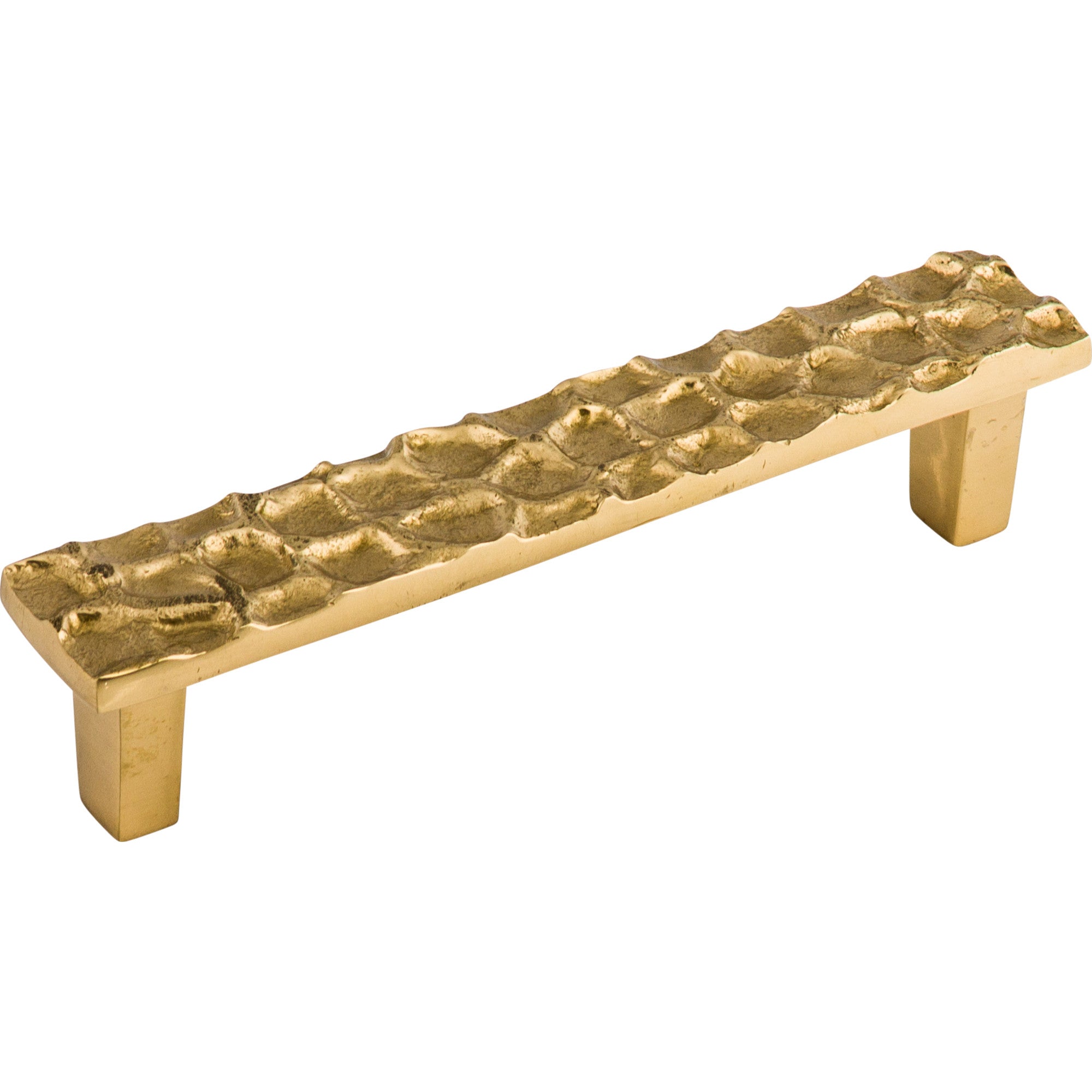 Worldwide Flooring Design Center Cobblestone Pull 5 1/16 Inch (c-c) Brass Cobblestone Pull 5 1/16 Inch (c-c) Brass Top Knobs Decorative Hardware