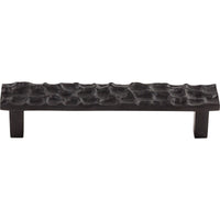 Worldwide Flooring Design Center Cobblestone Pull 5 1/16 Inch (c-c) Coal Black Cobblestone Pull 5 1/16 Inch (c-c) Coal Black Top Knobs Decorative Hardware