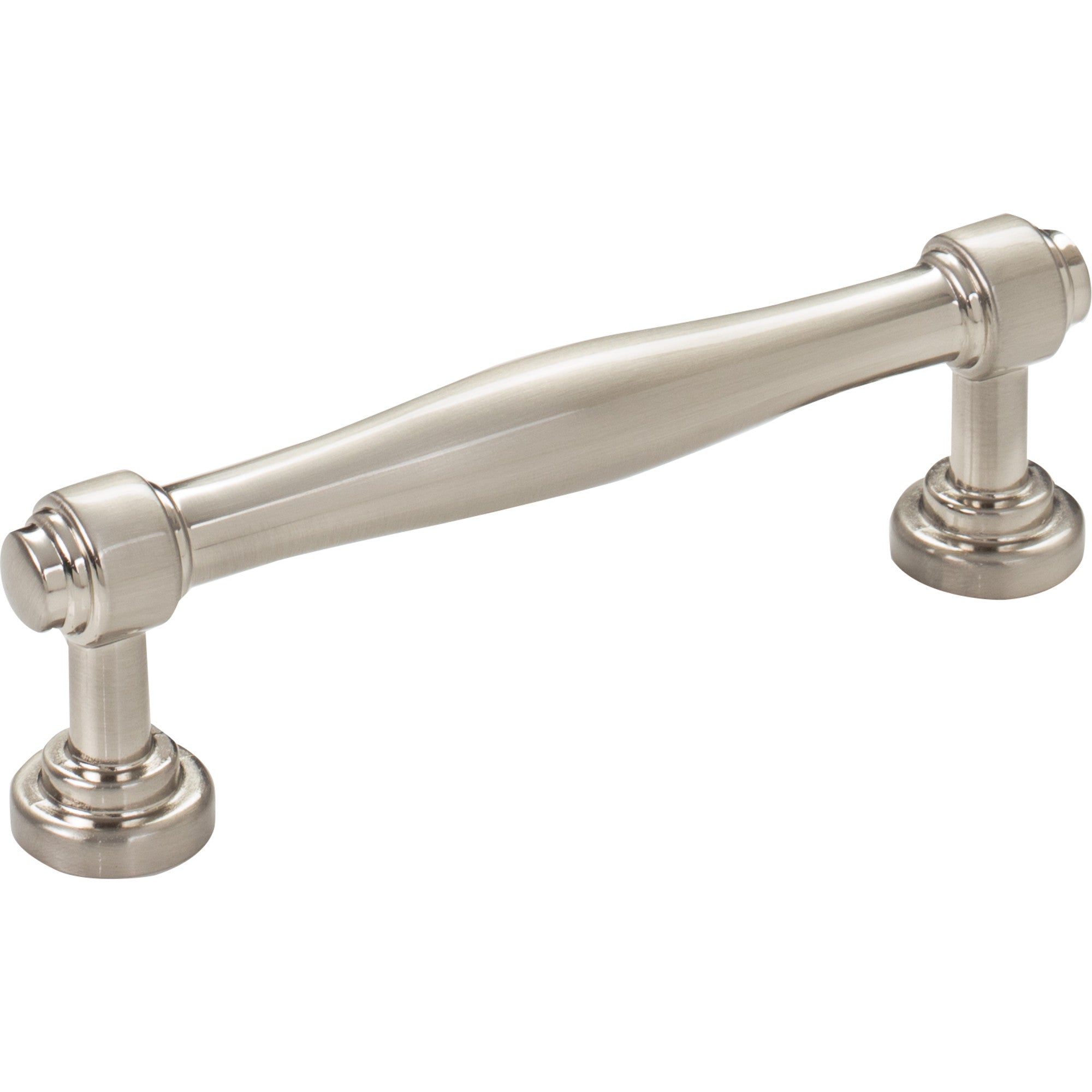 Worldwide Flooring Design Center Ulster Pull 3 3/4 Inch (c-c) Brushed Satin Nickel Ulster Pull 3 3/4 Inch (c-c) Brushed Satin Nickel Top Knobs Decorative Hardware