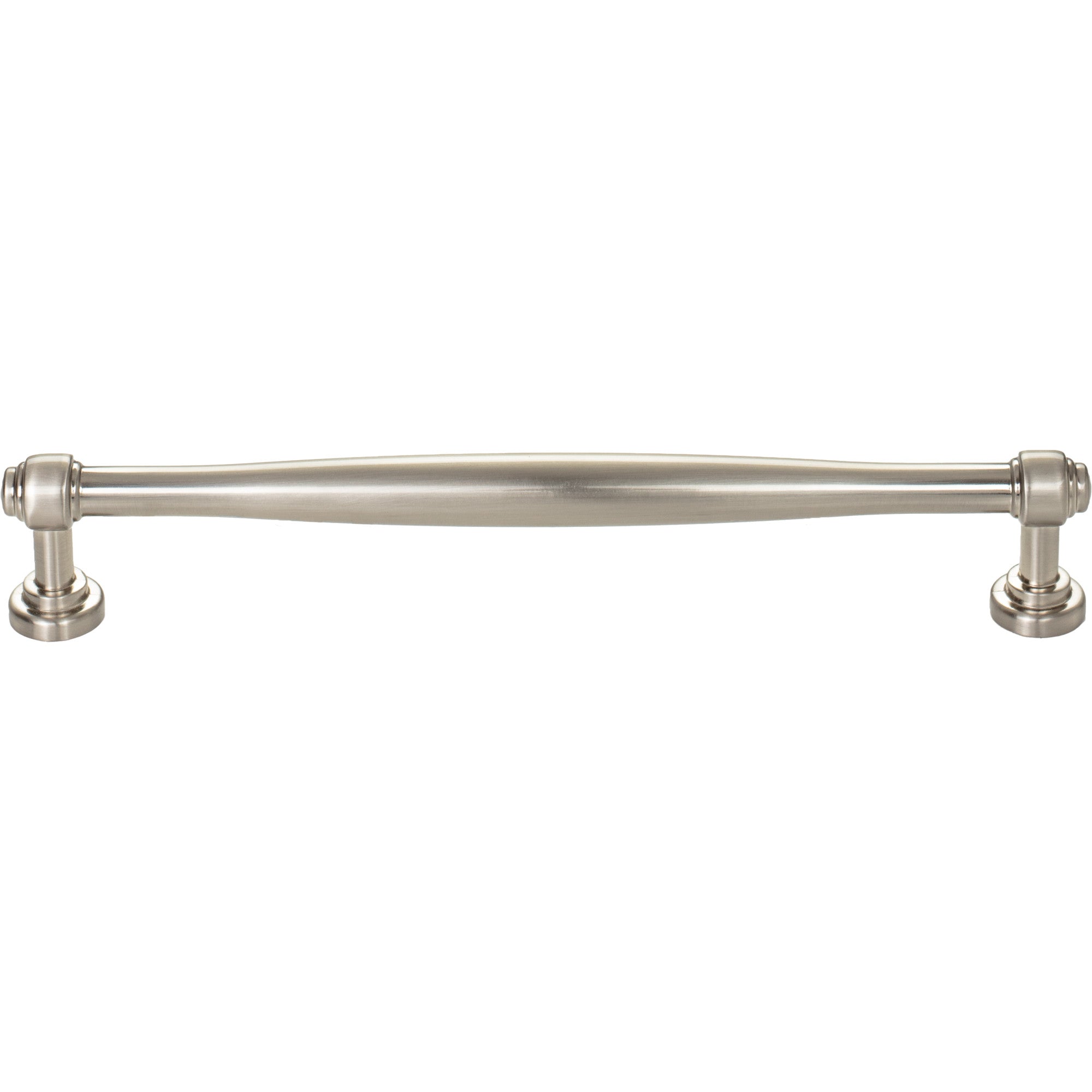 Worldwide Flooring Design Center Ulster Pull 7 9/16 Inch (c-c) Brushed Satin Nickel Ulster Pull 7 9/16 Inch (c-c) Brushed Satin Nickel Top Knobs Decorative Hardware