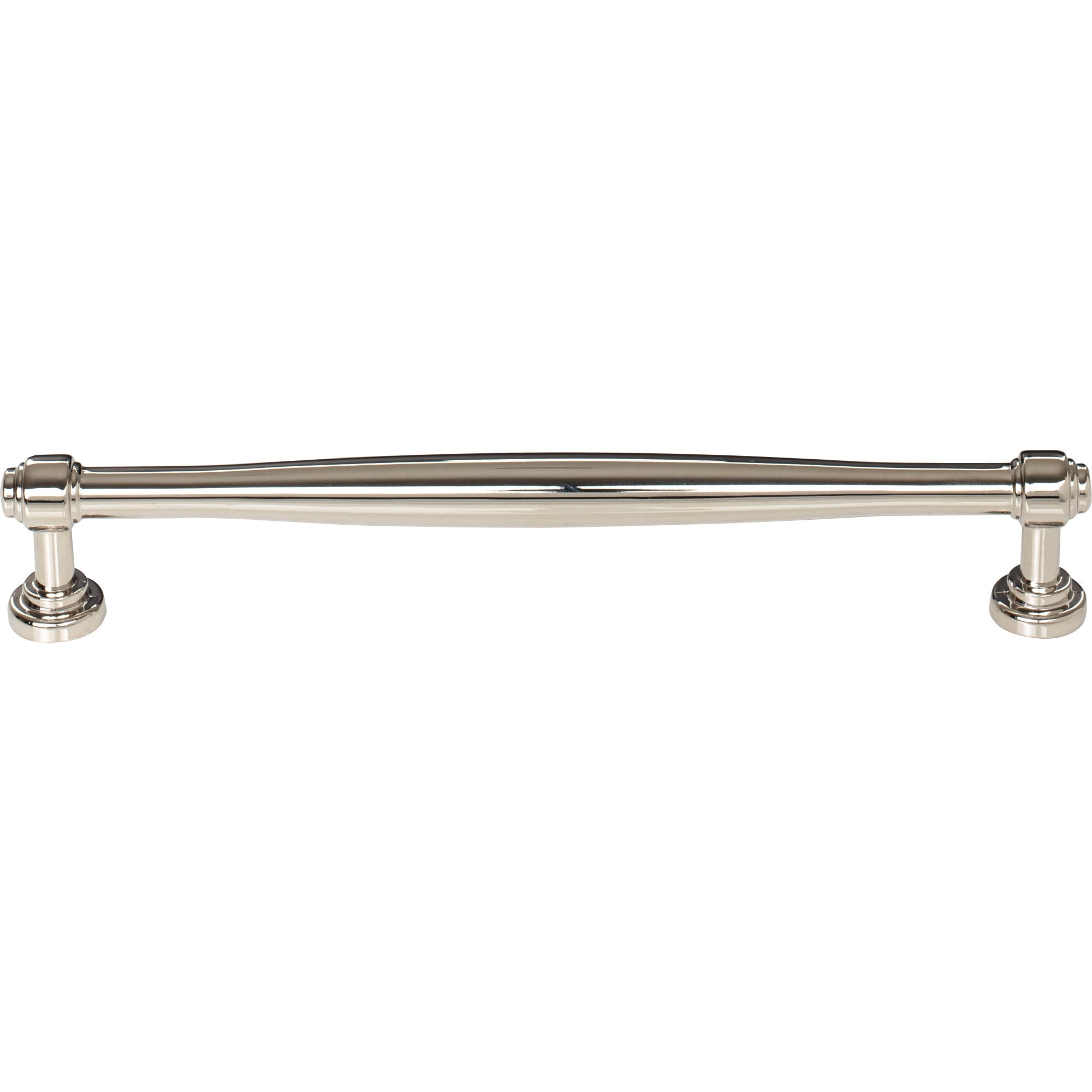 Worldwide Flooring Design Center Ulster Pull 7 9/16 Inch (c-c) Polished Nickel Ulster Pull 7 9/16 Inch (c-c) Polished Nickel Top Knobs Decorative Hardware