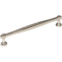 Worldwide Flooring Design Center Ulster Pull 7 9/16 Inch (c-c) Polished Nickel Ulster Pull 7 9/16 Inch (c-c) Polished Nickel Top Knobs Decorative Hardware