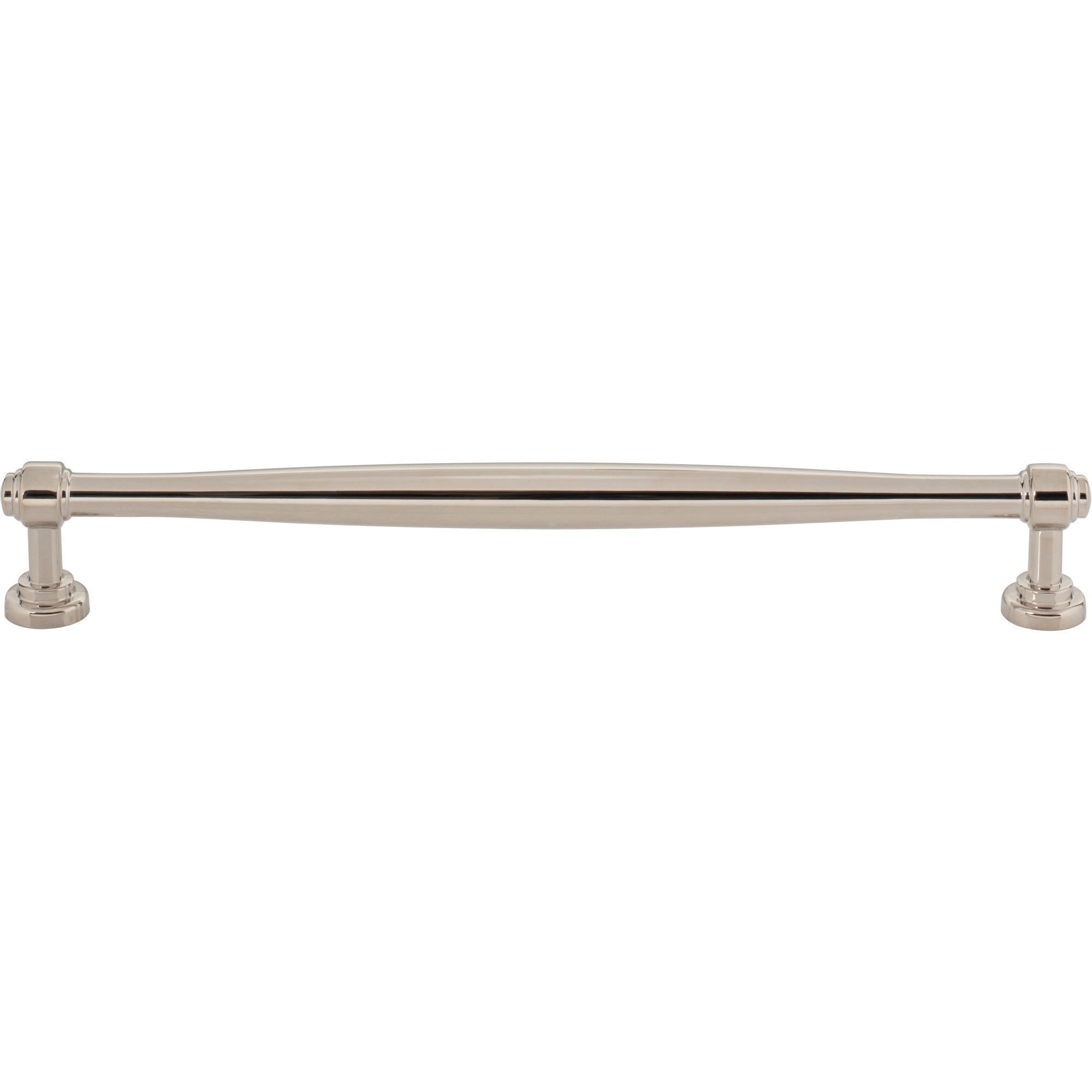 Worldwide Flooring Design Center Ulster Pull 8 13/16 Inch (c-c) Polished Nickel Ulster Pull 8 13/16 Inch (c-c) Polished Nickel Top Knobs Decorative Hardware