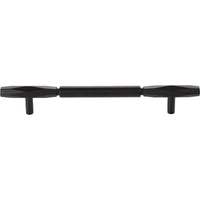 Worldwide Flooring Design Center Kingsmill Pull 6 5/16 Inch (c-c) Flat Black Kingsmill Pull 6 5/16 Inch (c-c) Flat Black Top Knobs Decorative Hardware