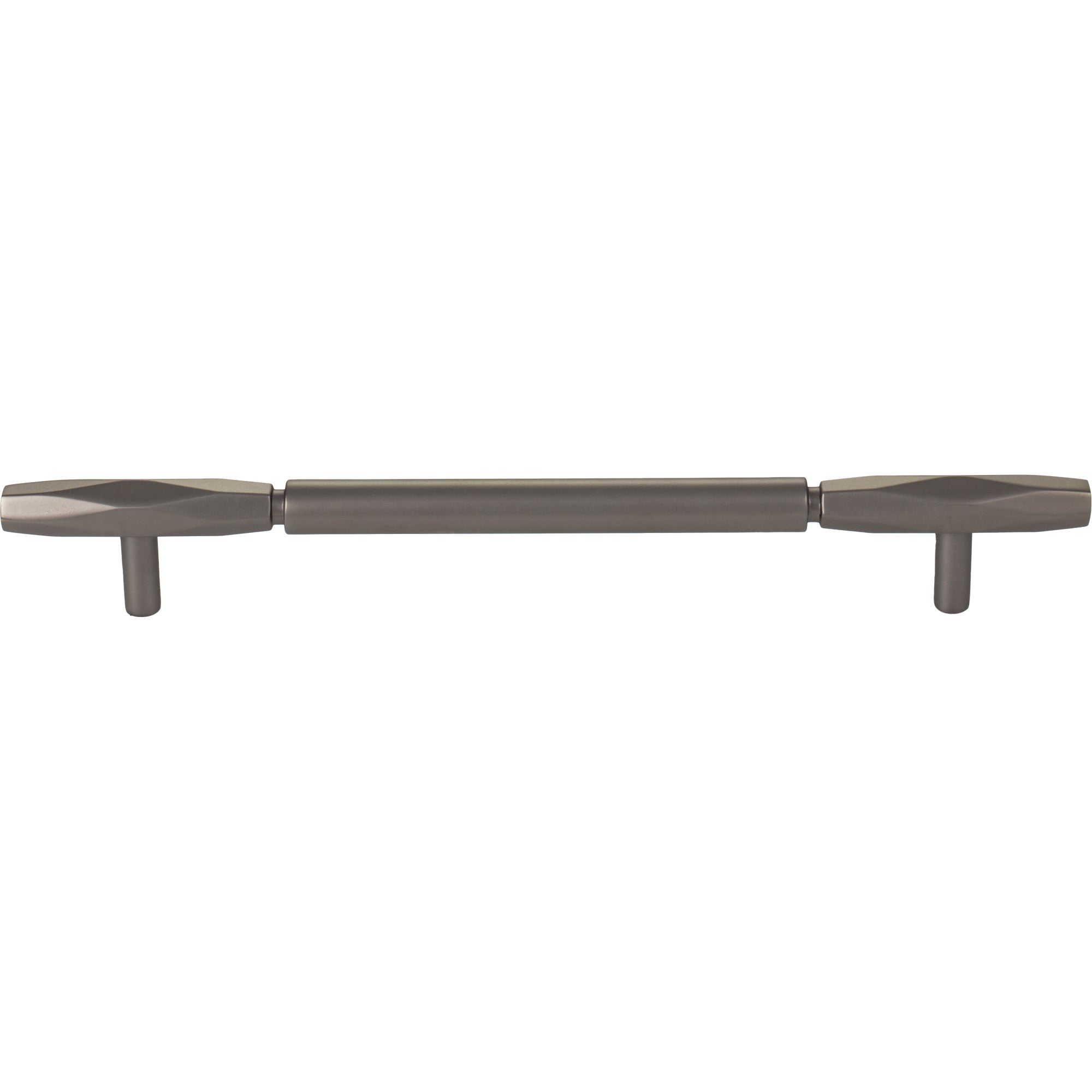 Worldwide Flooring Design Center Kingsmill Pull 7 9/16 Inch (c-c) Ash Gray Kingsmill Pull 7 9/16 Inch (c-c) Ash Gray Top Knobs Decorative Hardware