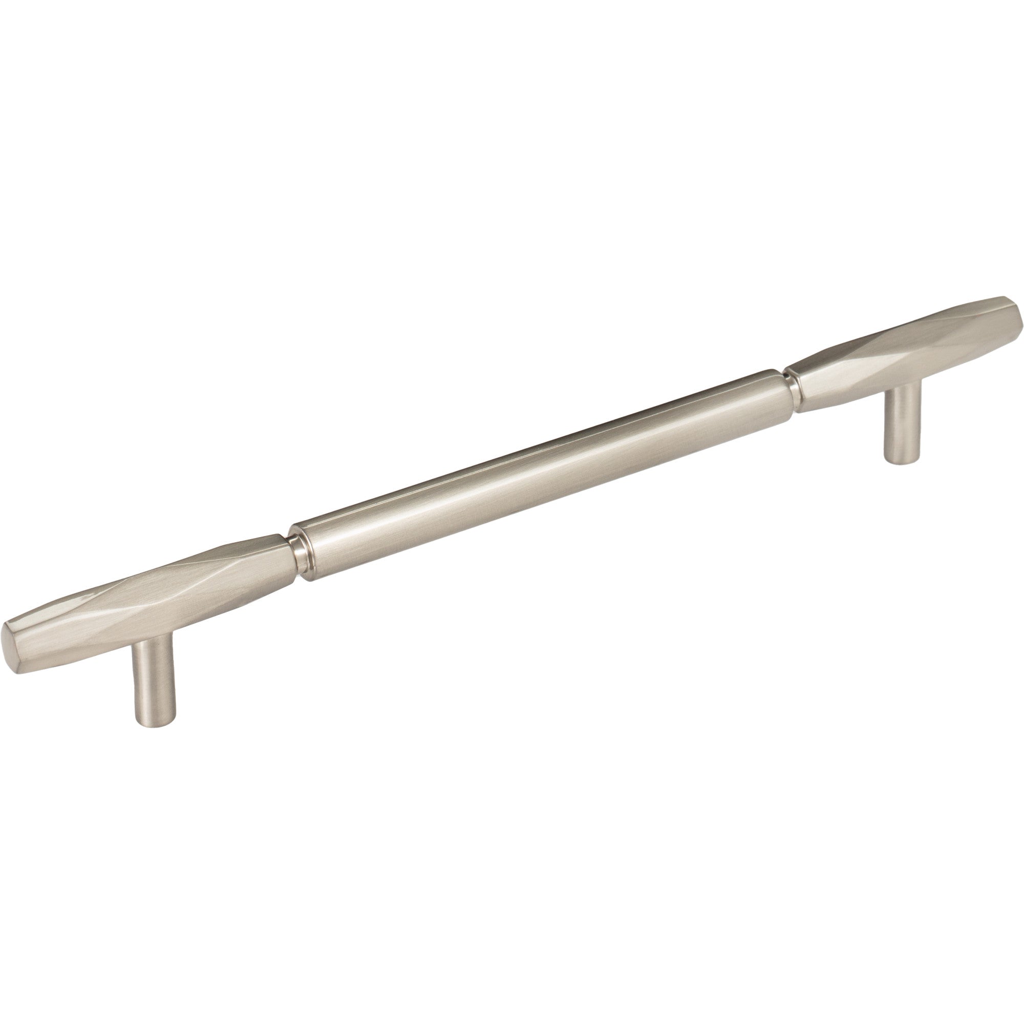 Worldwide Flooring Design Center Kingsmill Pull 7 9/16 Inch (c-c) Brushed Satin Nickel Kingsmill Pull 7 9/16 Inch (c-c) Brushed Satin Nickel Top Knobs Decorative Hardware
