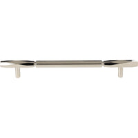 Worldwide Flooring Design Center Kingsmill Pull 7 9/16 Inch (c-c) Polished Nickel Kingsmill Pull 7 9/16 Inch (c-c) Polished Nickel Top Knobs Decorative Hardware
