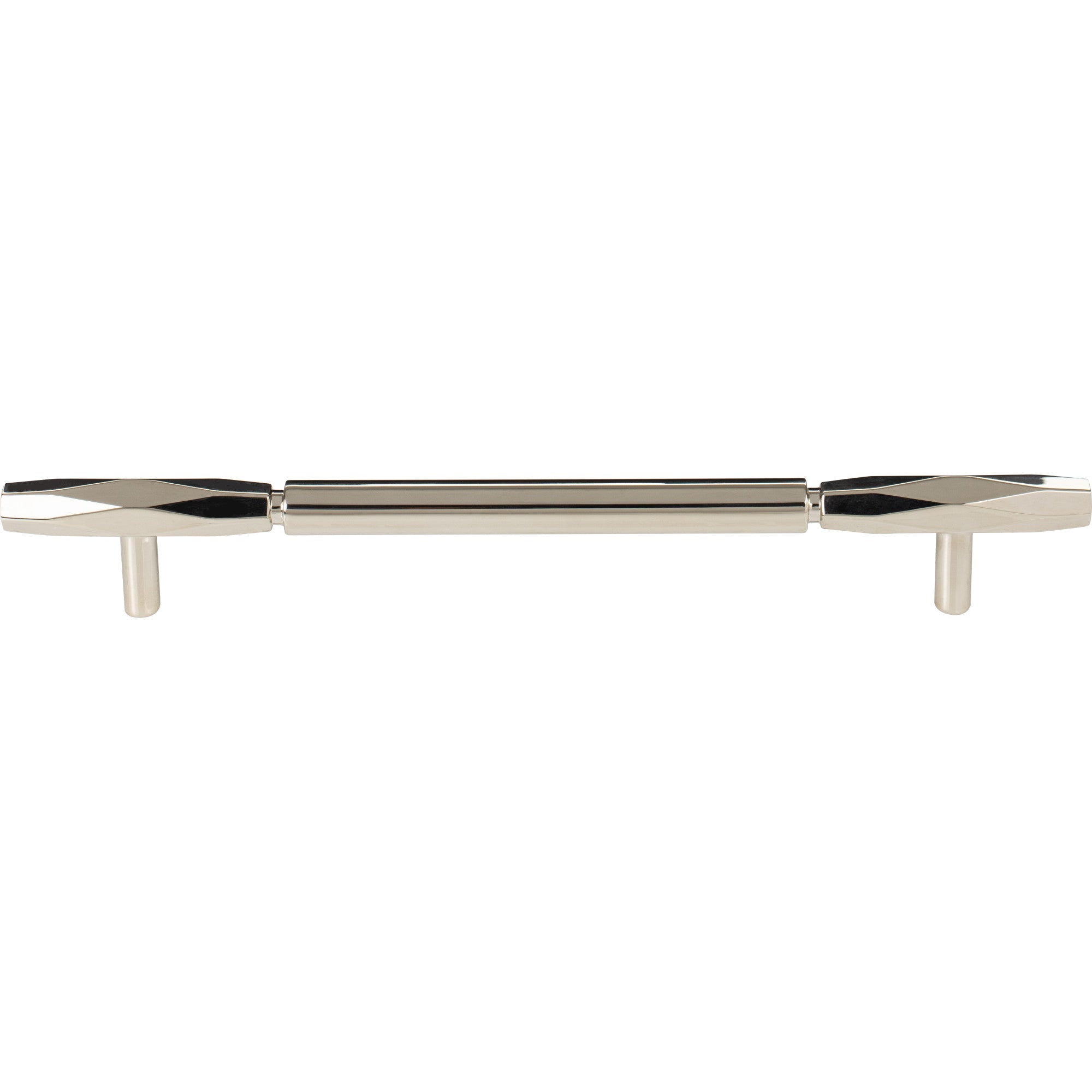 Worldwide Flooring Design Center Kingsmill Pull 7 9/16 Inch (c-c) Polished Nickel Kingsmill Pull 7 9/16 Inch (c-c) Polished Nickel Top Knobs Decorative Hardware