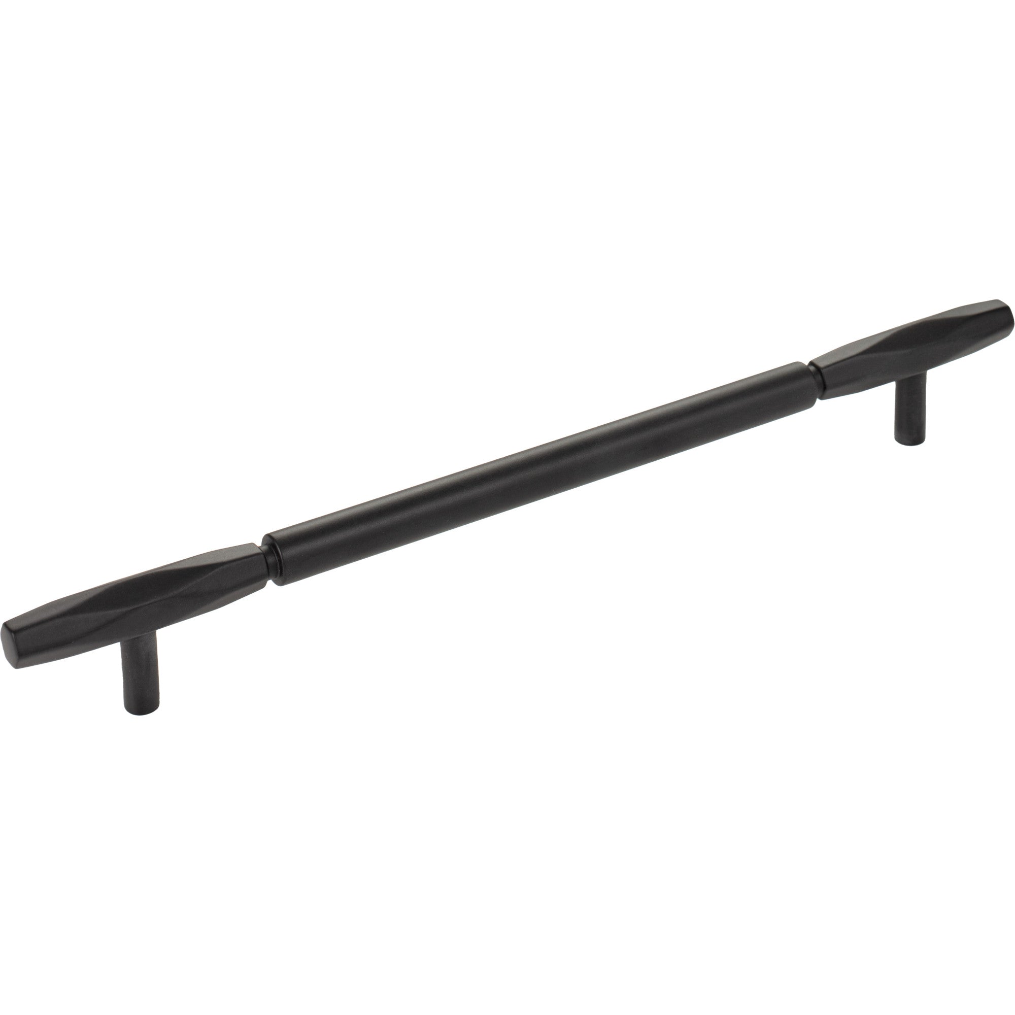 Worldwide Flooring Design Center Kingsmill Pull 8 13/16 Inch (c-c) Flat Black Kingsmill Pull 8 13/16 Inch (c-c) Flat Black Top Knobs Decorative Hardware