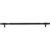 Worldwide Flooring Design Center Kingsmill Pull 12 Inch (c-c) Flat Black Kingsmill Pull 12 Inch (c-c) Flat Black Top Knobs Decorative Hardware