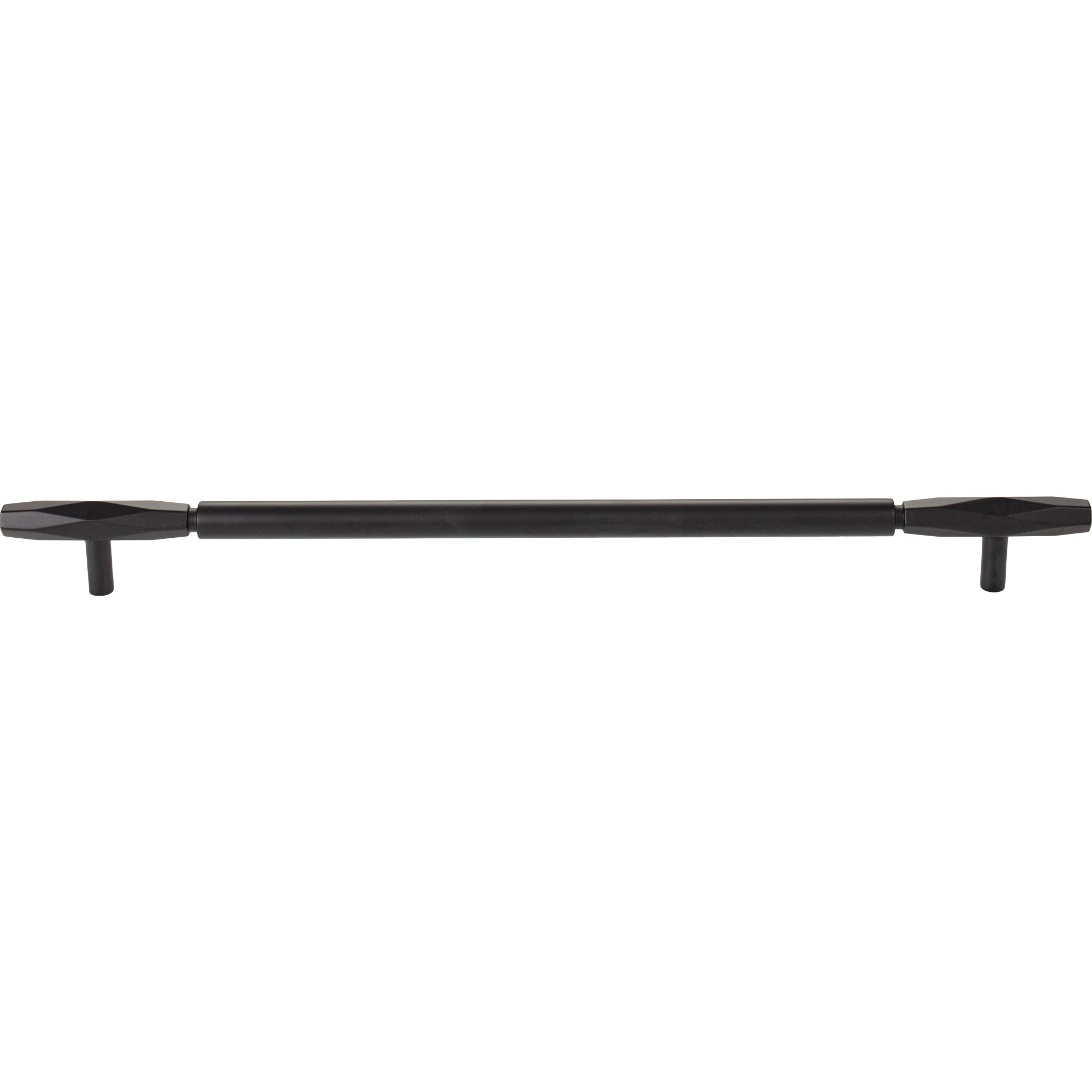 Worldwide Flooring Design Center Kingsmill Pull 12 Inch (c-c) Flat Black Kingsmill Pull 12 Inch (c-c) Flat Black Top Knobs Decorative Hardware