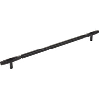 Worldwide Flooring Design Center Kingsmill Pull 12 Inch (c-c) Flat Black Kingsmill Pull 12 Inch (c-c) Flat Black Top Knobs Decorative Hardware