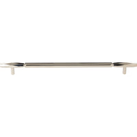 Worldwide Flooring Design Center Kingsmill Pull 12 Inch (c-c) Polished Nickel Kingsmill Pull 12 Inch (c-c) Polished Nickel Top Knobs Decorative Hardware