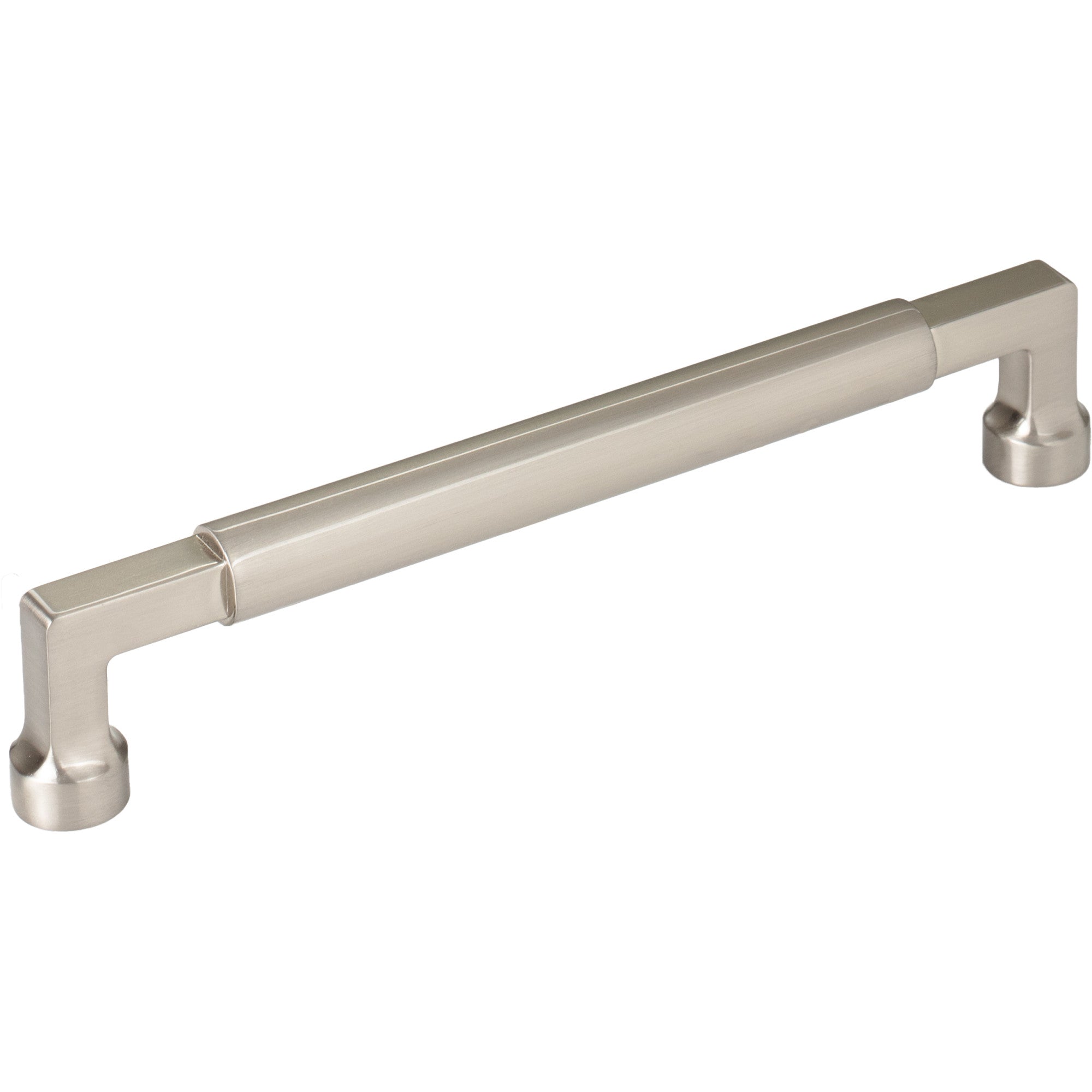 Worldwide Flooring Design Center Cumberland Pull 6 5/16 Inch (c-c) Brushed Satin Nickel Cumberland Pull 6 5/16 Inch (c-c) Brushed Satin Nickel Top Knobs Decorative Hardware