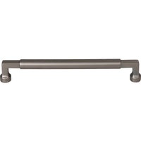 Worldwide Flooring Design Center Cumberland Pull 7 9/16 Inch (c-c) Ash Gray Cumberland Pull 7 9/16 Inch (c-c) Ash Gray Top Knobs Decorative Hardware