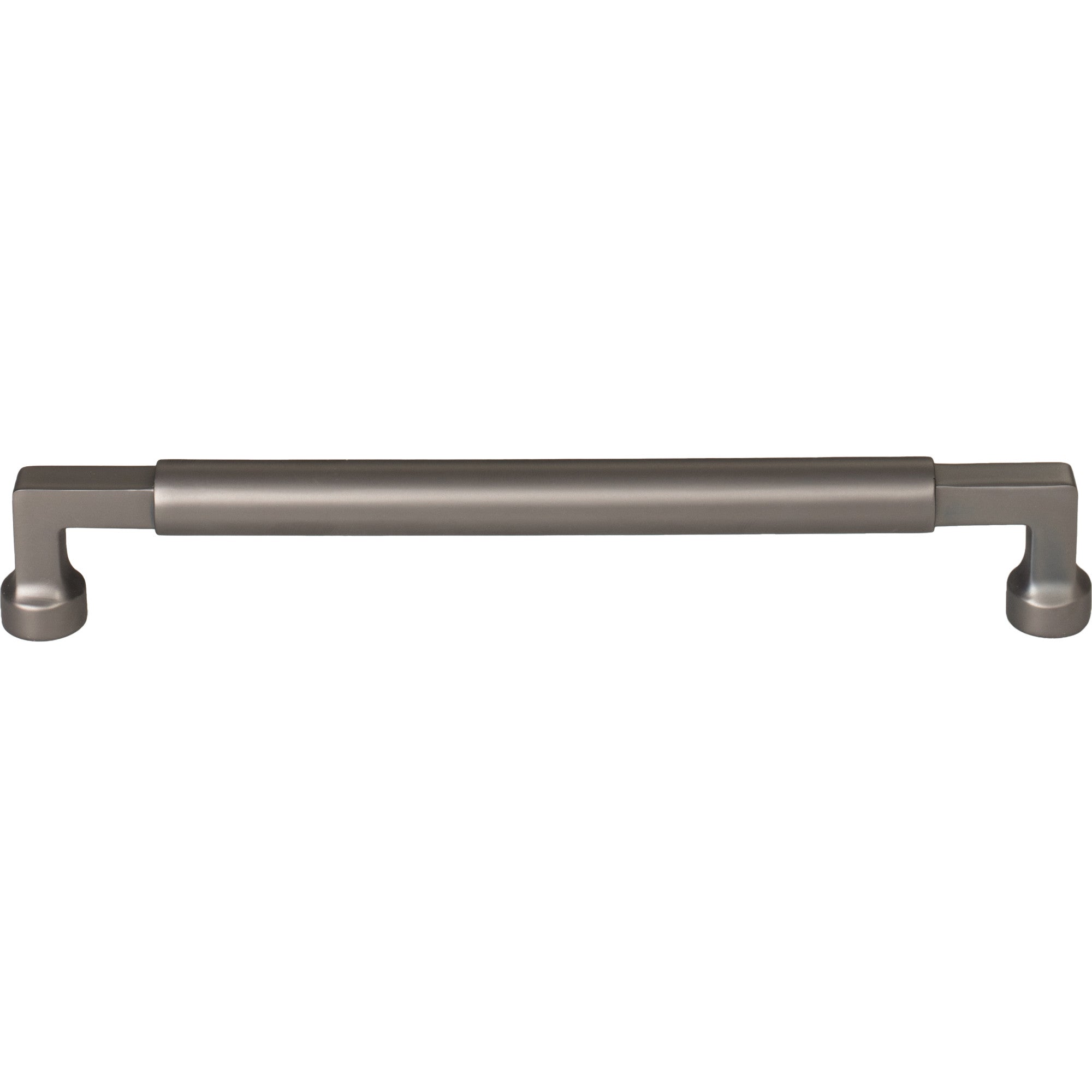 Worldwide Flooring Design Center Cumberland Pull 7 9/16 Inch (c-c) Ash Gray Cumberland Pull 7 9/16 Inch (c-c) Ash Gray Top Knobs Decorative Hardware