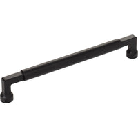 Worldwide Flooring Design Center Cumberland Pull 7 9/16 Inch (c-c) Flat Black Cumberland Pull 7 9/16 Inch (c-c) Flat Black Top Knobs Decorative Hardware