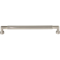 Worldwide Flooring Design Center Cumberland Pull 8 13/16 Inch (c-c) Brushed Satin Nickel Cumberland Pull 8 13/16 Inch (c-c) Brushed Satin Nickel Top Knobs Decorative Hardware