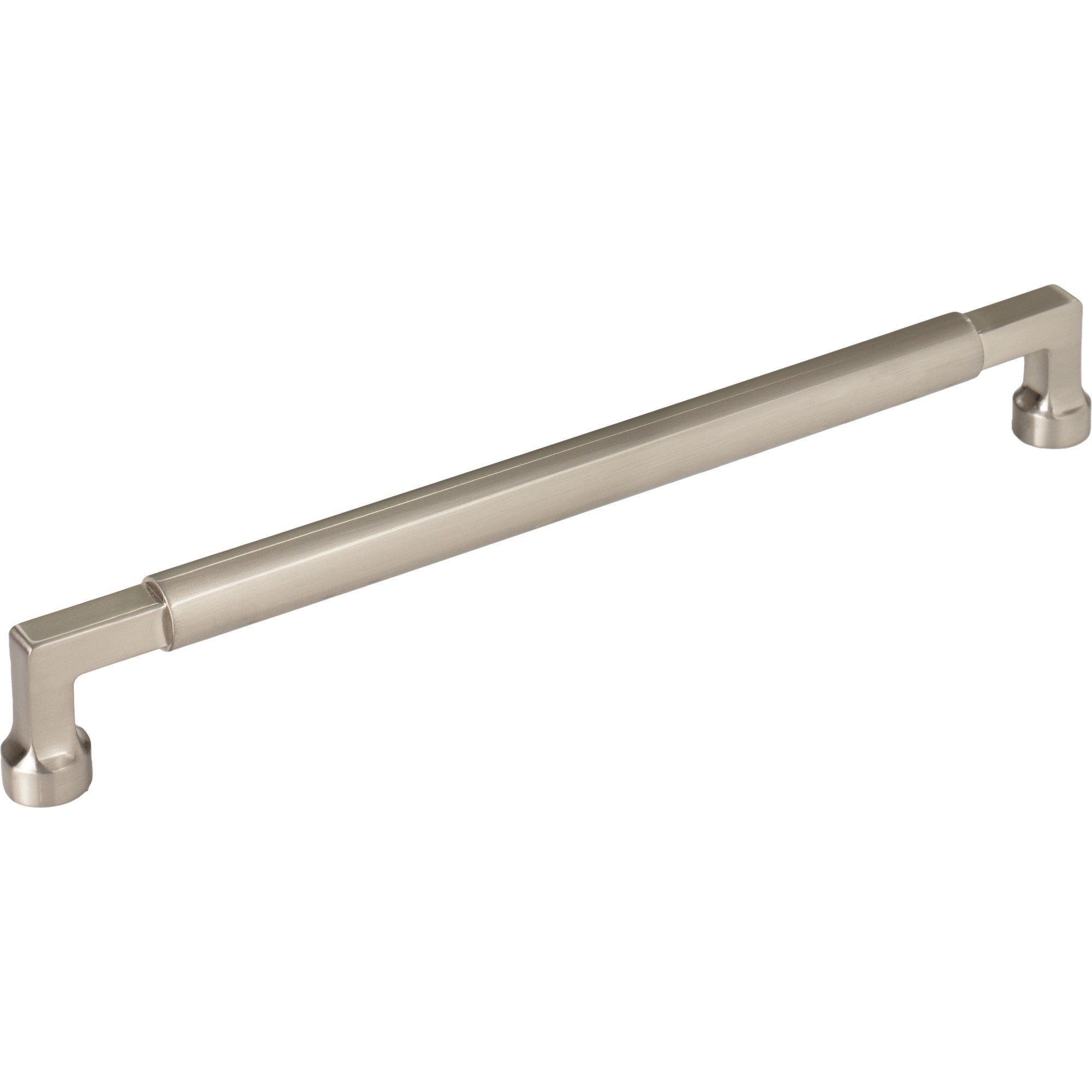 Worldwide Flooring Design Center Cumberland Pull 8 13/16 Inch (c-c) Brushed Satin Nickel Cumberland Pull 8 13/16 Inch (c-c) Brushed Satin Nickel Top Knobs Decorative Hardware