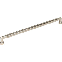 Worldwide Flooring Design Center Cumberland Pull 12 Inch (c-c) Polished Nickel Cumberland Pull 12 Inch (c-c) Polished Nickel Top Knobs Decorative Hardware
