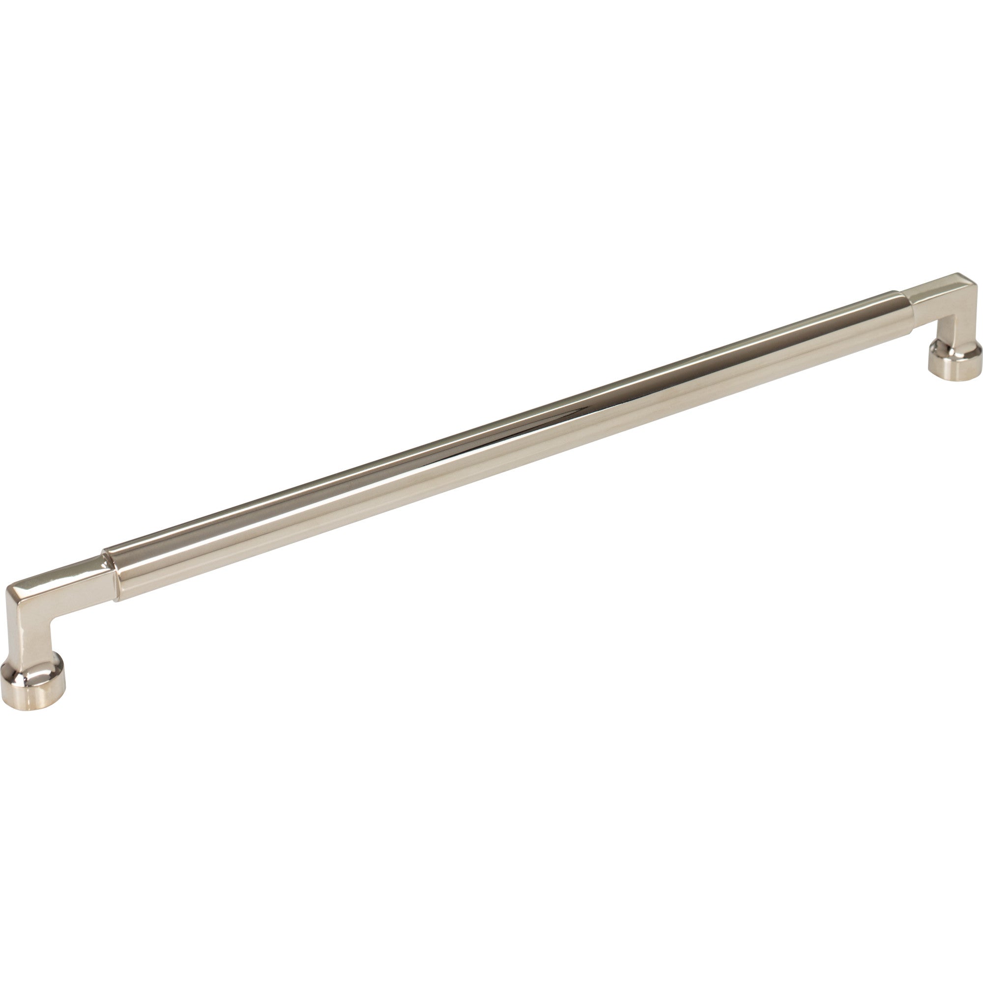 Worldwide Flooring Design Center Cumberland Pull 12 Inch (c-c) Polished Nickel Cumberland Pull 12 Inch (c-c) Polished Nickel Top Knobs Decorative Hardware